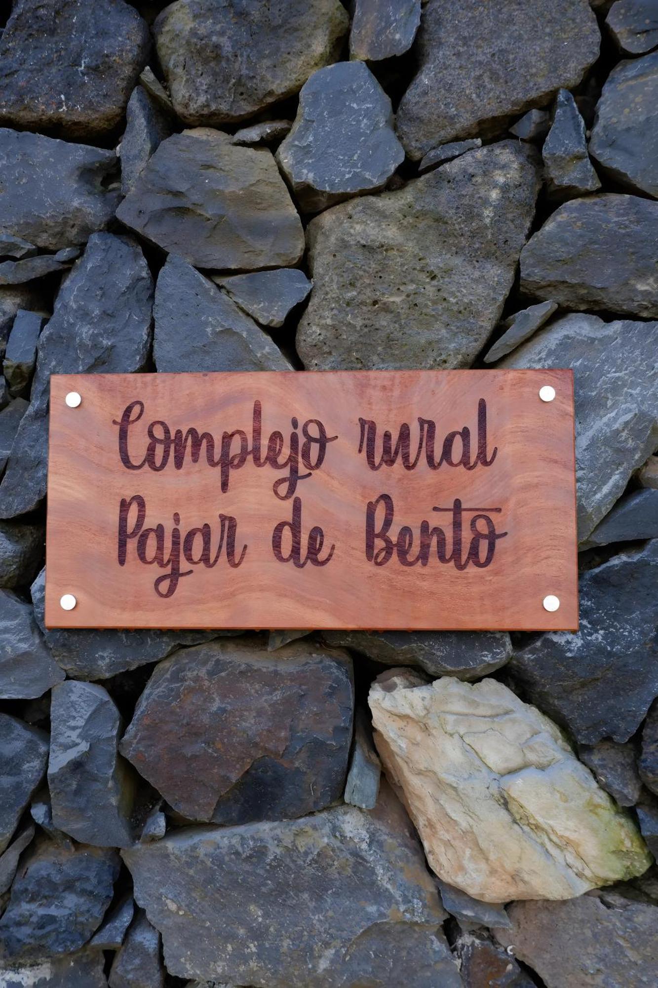 דירות Agulo Complejo Rural Pajar De Bento מראה חיצוני תמונה